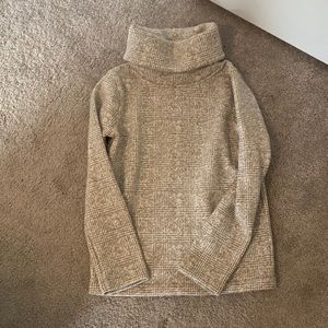 Tan J crew Turtleneck sweater size XS